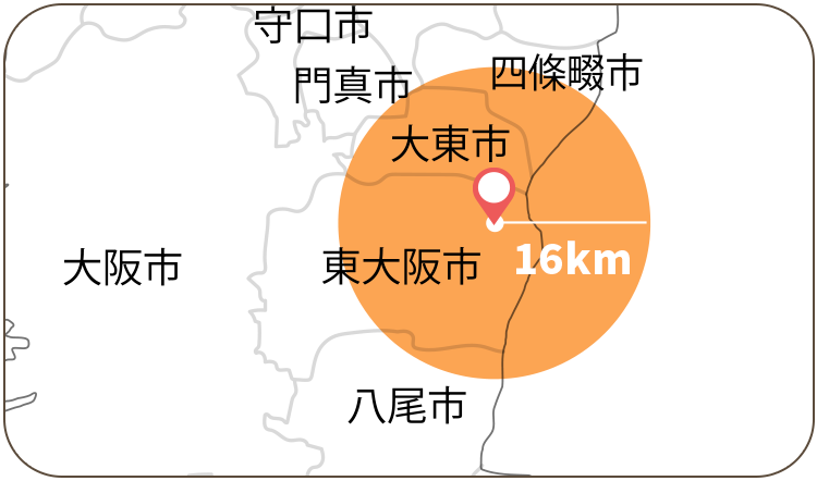 訪問エリア 訪問エリア